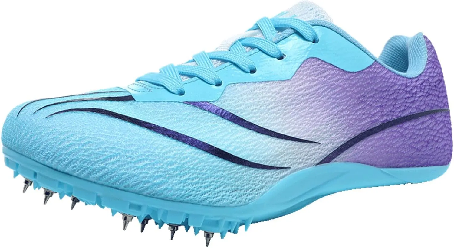 ONAIC Track and Field Spikes Shoes Men Women Youth Boys Girls Racing Jumping Sprint Sneakers Lightweight Non-Slip Training Competition Running Shoes