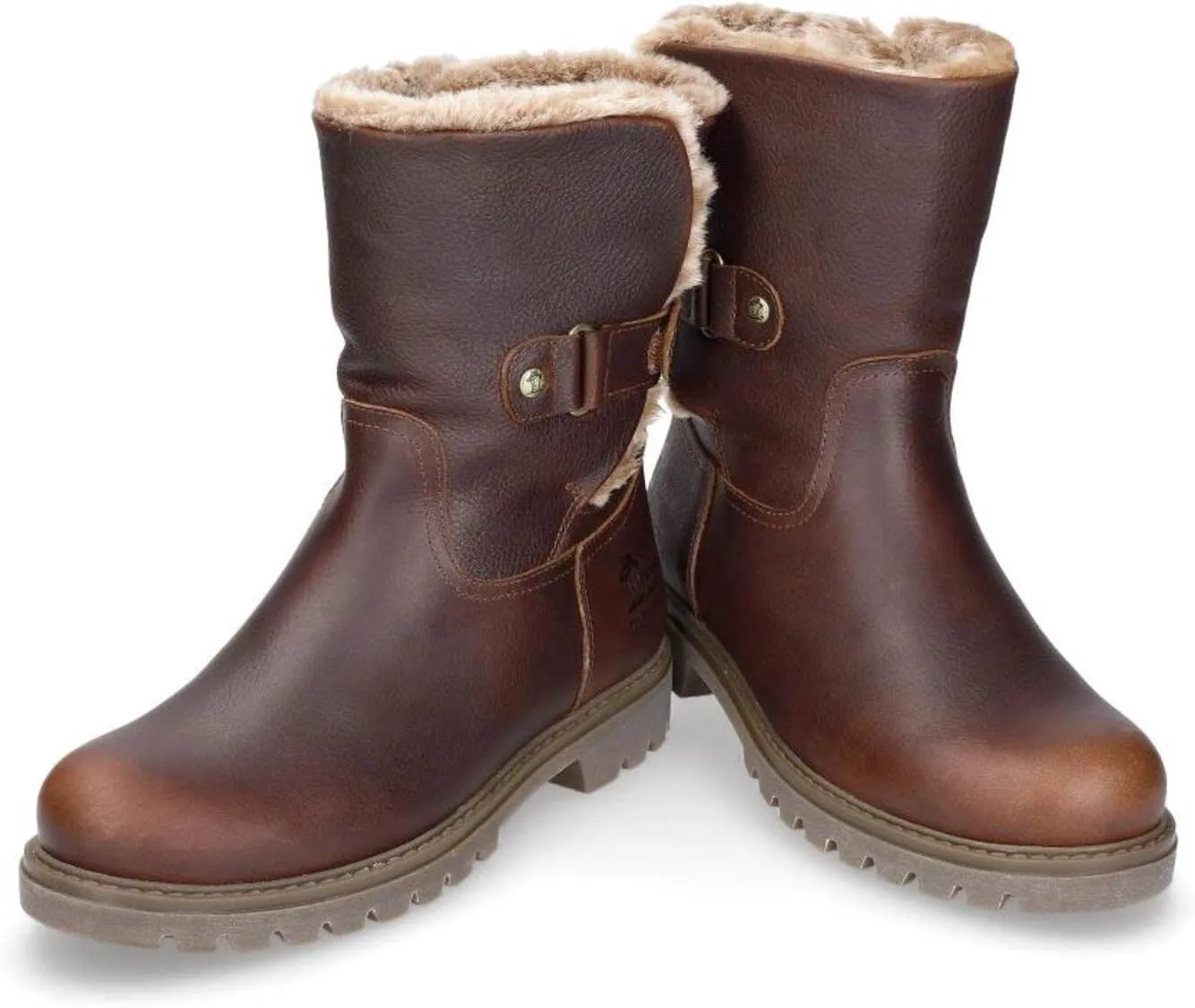Panama Jack Women's Biker Mid Calf Boot