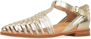Pazzion Women Closed Toe Low Stacked Heel Sandals Cage Toe Ankle T-Strap Buckle Flats Summer Beach Walk Shoes Size 4-16 US