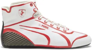 PUMA Mens Scuderia Ferrari Speedcat Pro X Jv High Sneakers Shoes Casual - White - Size 11 M
