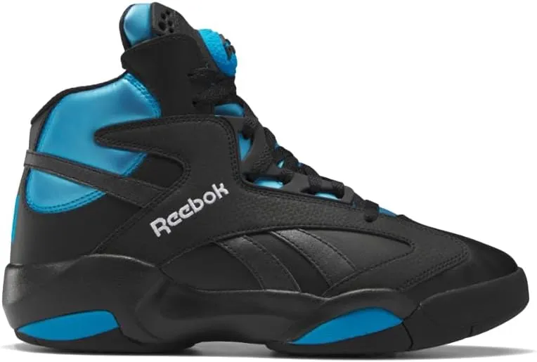 Reebok Shaq Attaq Pump Sneakers Size 7.5 Mens, Size 9.5 Womens HR0499 Azure-Black