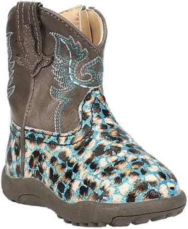 ROPER Baby Boy's Cowbaby Glitter Leopard (Infant/Toddler)