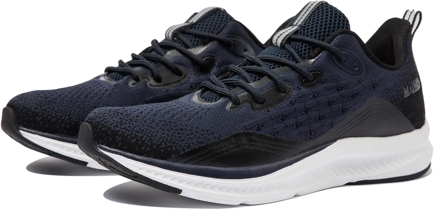 Running Shoes for Men Lightweight Breathable Non Slip Walking Shoes Athletic Sneakers Workout Gym Tennis Shoes