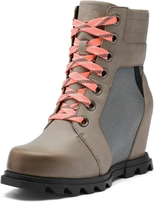 Sorel Women's Joan of Arctic Wedge III Lexie Boot — Waterproof Leather Wedge Boots