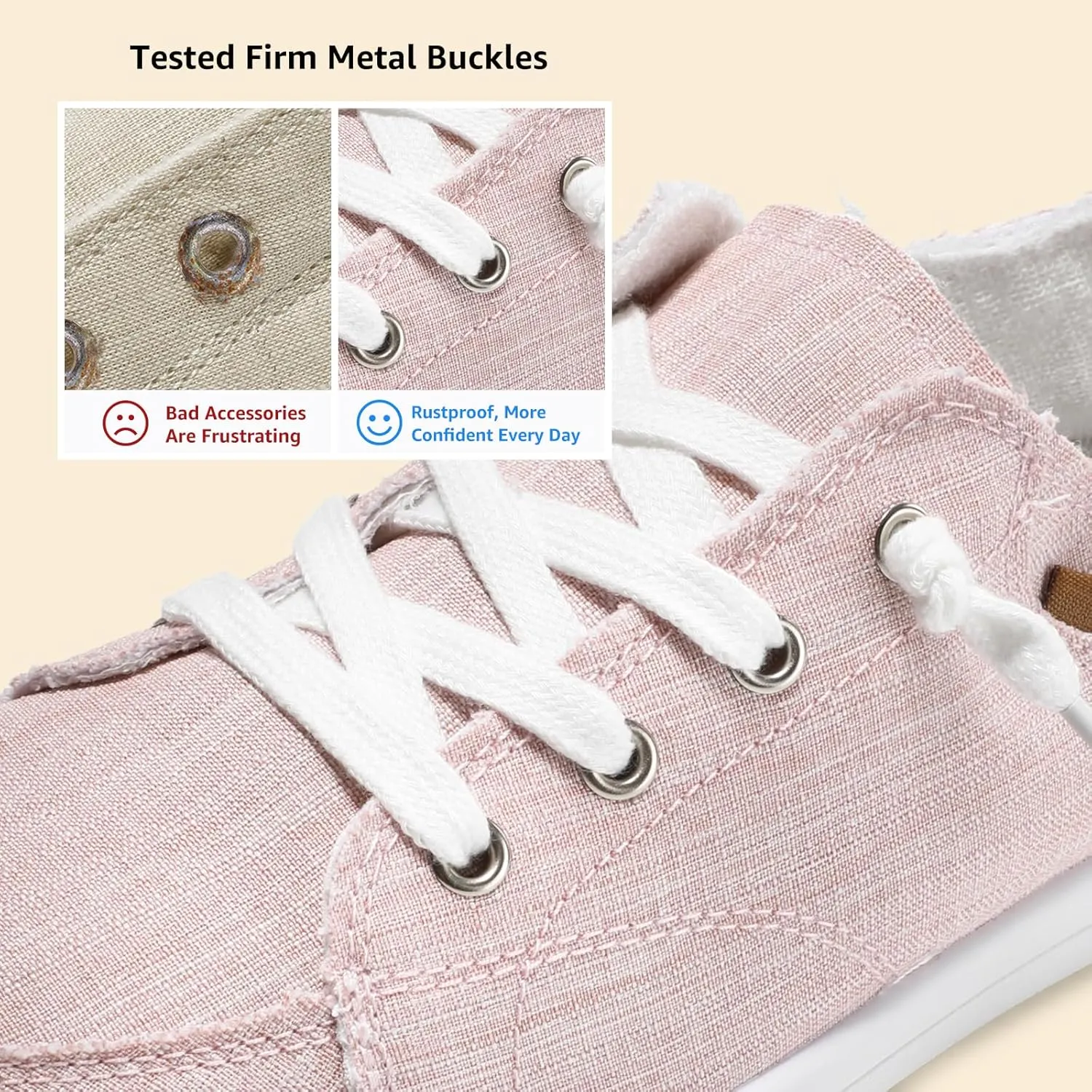 STQ Slip on Sneakers for Women Casual Canvas Shoes Machine Washable