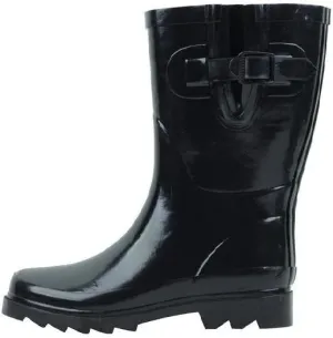 Sunville Women's Mid-Calf Rubber Rain Boots