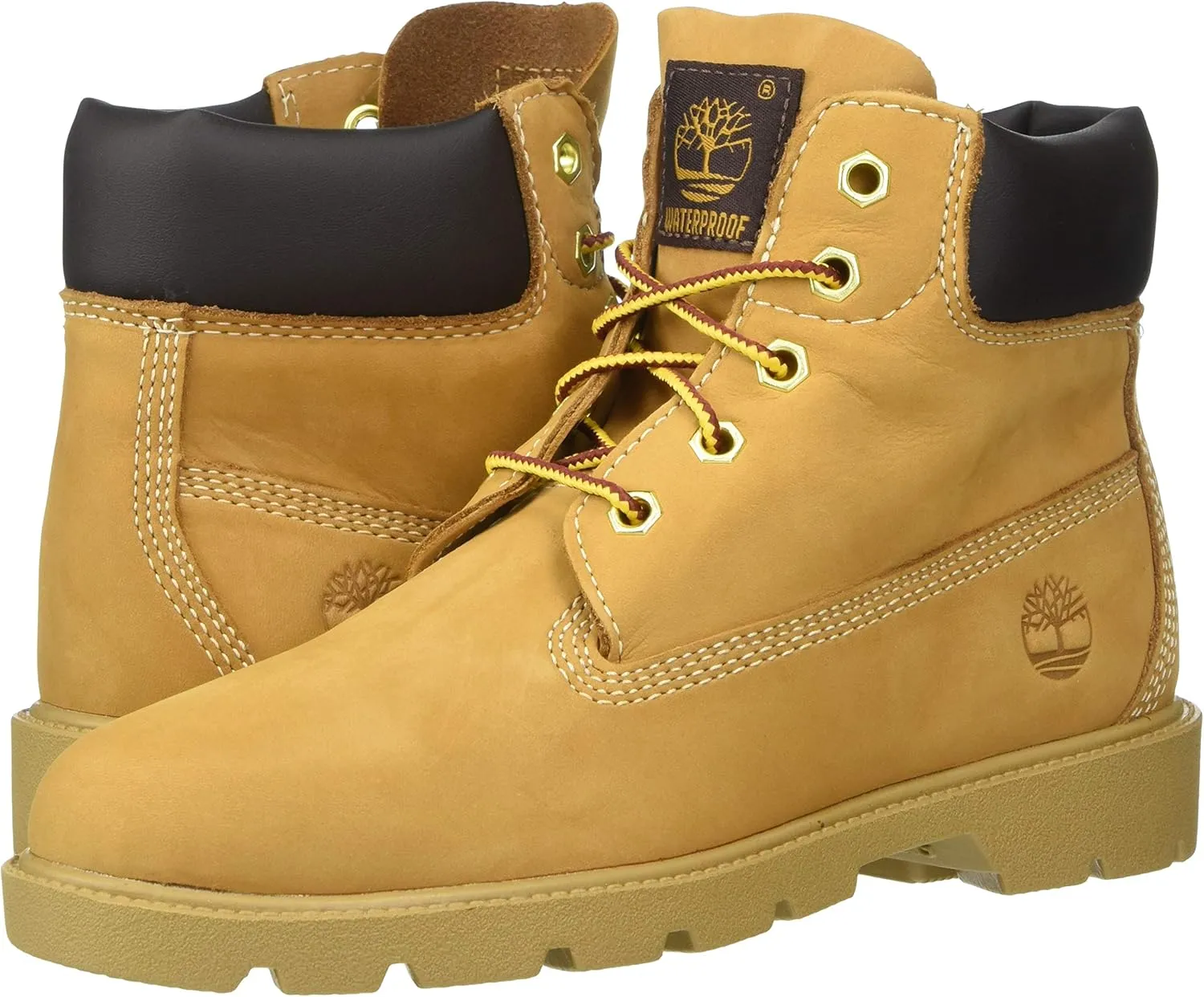 Timberland Unisex-Child Children's Classic 6-inch Waterpf Boots