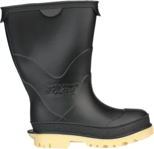Tingley StormTracks 11614 Toddler Rainboot, 06, Black/Tan