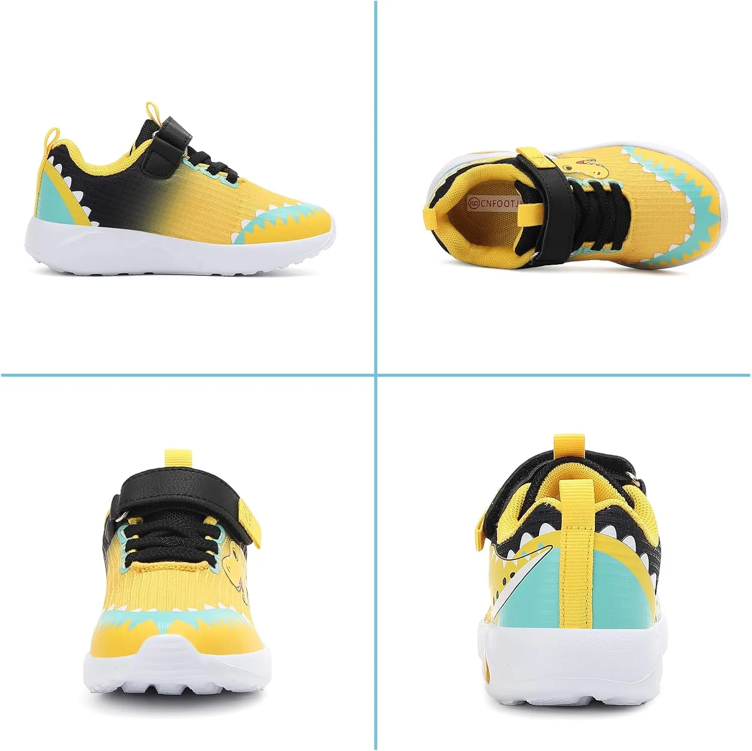 Toddler Boys Light Up Shoes Lightweight LED Flashing Breathable Mesh Walking Sneakers for Toddler and Little Kids