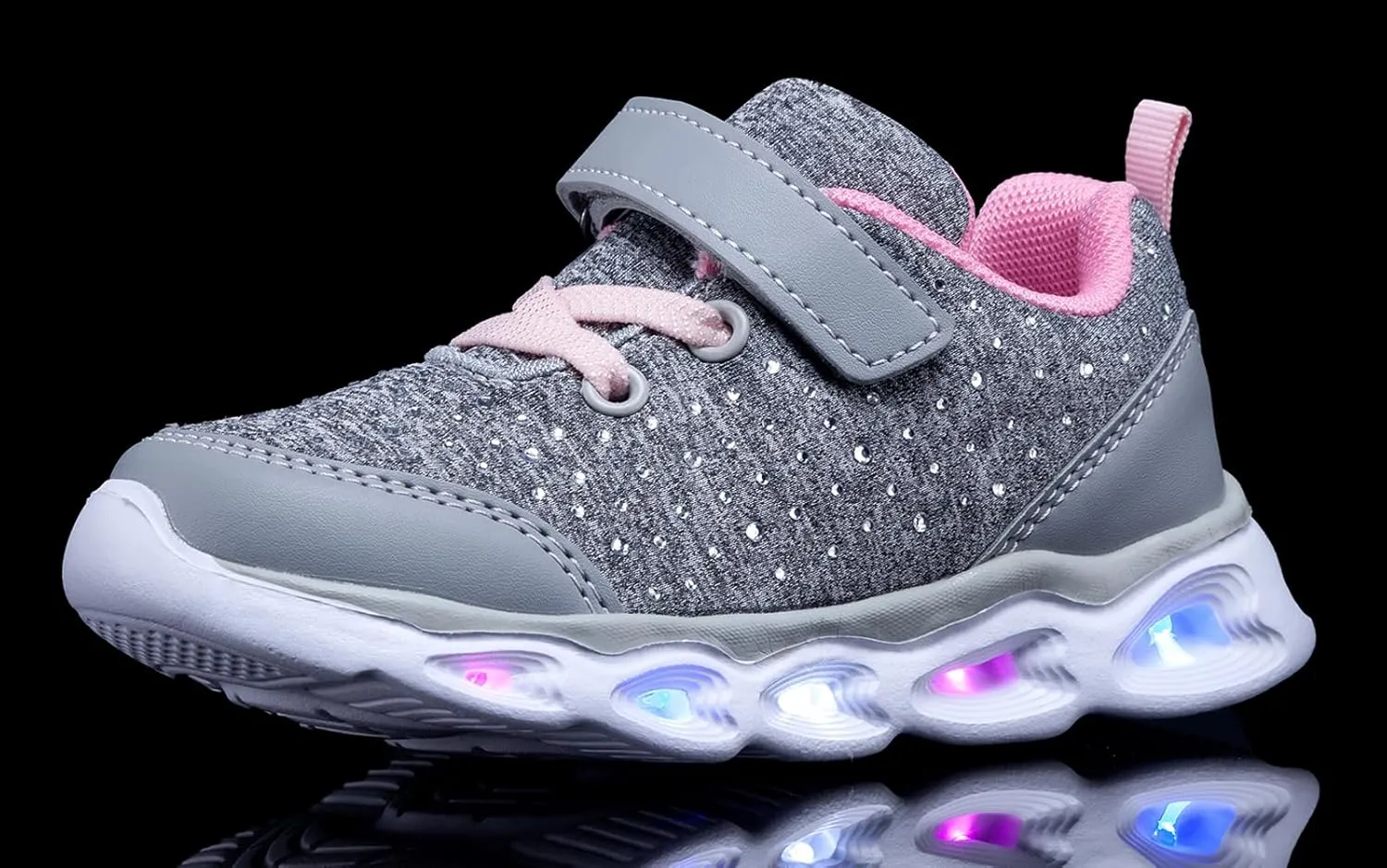 Toddler Girls Led Shoes Kids Light Up Sneakers