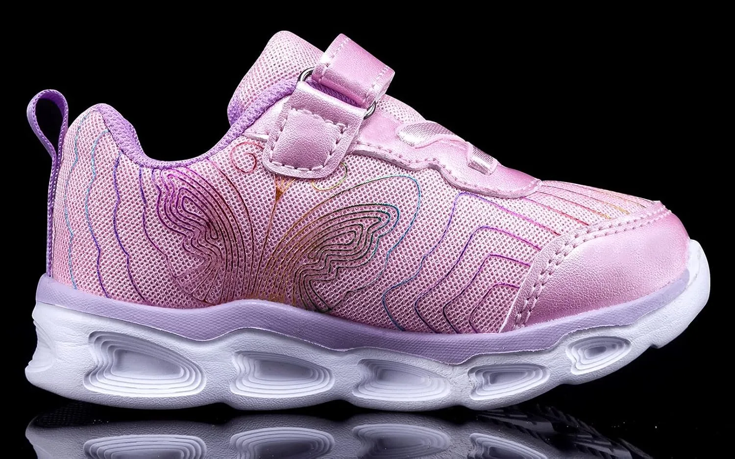 Toddler Girls Led Shoes Kids Light Up Sneakers