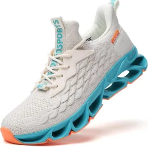 TSIODFO Men's Sneakers Sport Running Athletic Tennis Walking Shoes