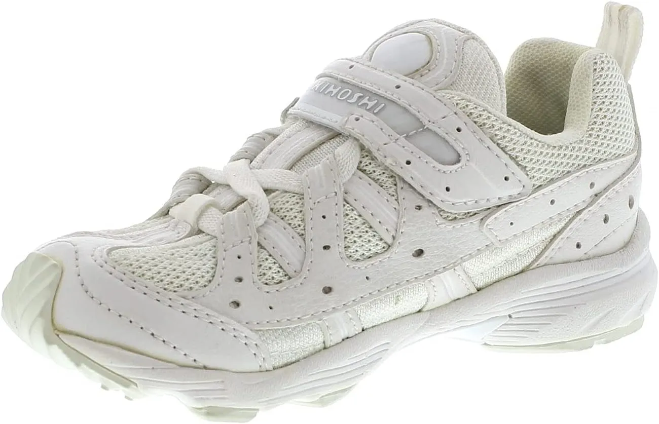TSUKIHOSHI Speed Kids Shoes - Strap-Closure Machine-Washable Kids and Toddler Shoes with Wide Toe Box & Slip-Resistant, Non-Marking Outsoles