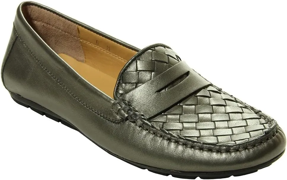 VANELi Womens Adrik Loafers Flats Casual - Black