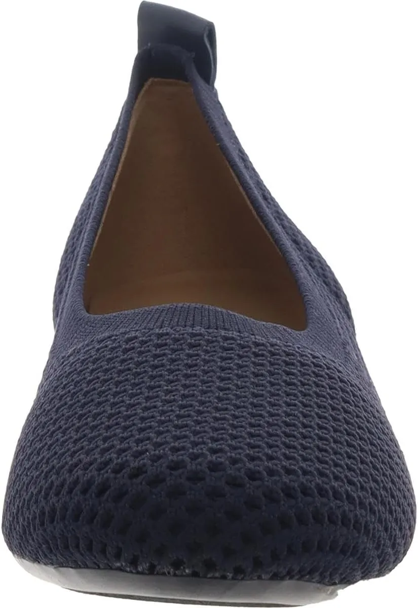 VANELi Womens Suvi Perforated Ballet Flats Casual - Blue