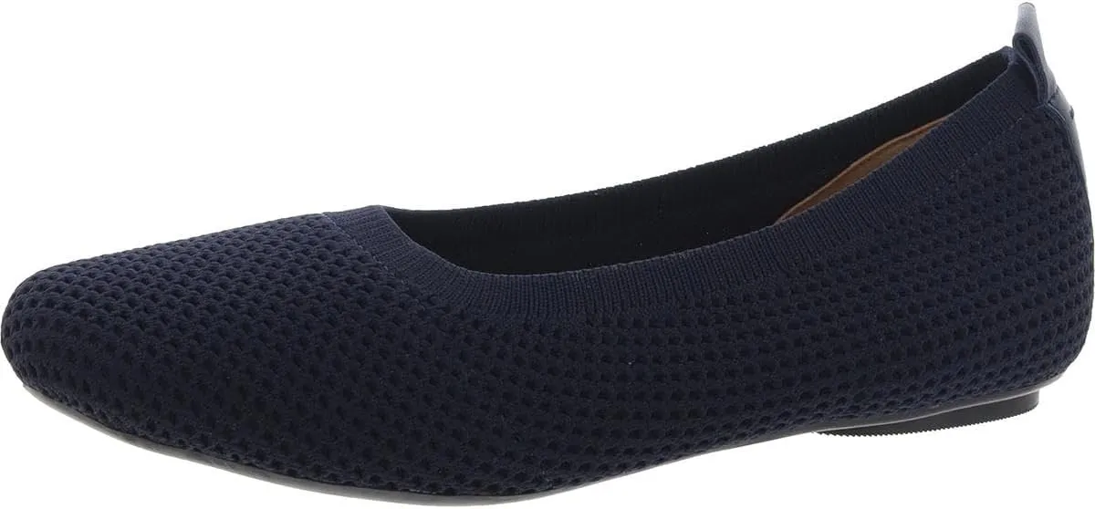 VANELi Womens Suvi Perforated Ballet Flats Casual - Blue