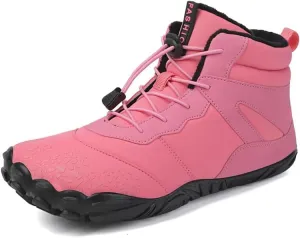 Vindra Flex - Non-Slip & Universal Winter Barefoot Shoe Waterproof, Barefoot Boots Women, Winter Hiking Sneakers