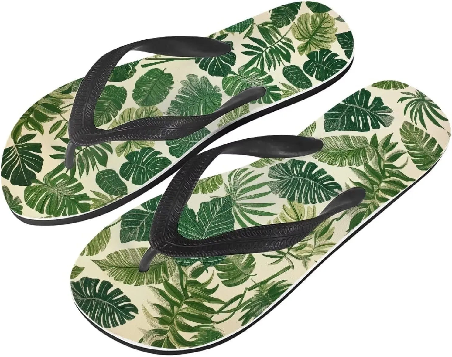Women Fashionable Flat Toe Flip Flops Flat Beach Flip Flops Fashion Toe Flip Flops Sandals Light Walking Sandals