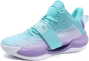 Women Men Basketball Shoes Breathable Anti Slip Wear Resistant Super Light Basketball Sneakers Outdoor Cushioning Workout Fashion Running Sneakers