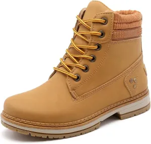 Women Winter Work Boots - Waterproof Hiking Outdoor Lightweight Construction Composite Comfortable Fur