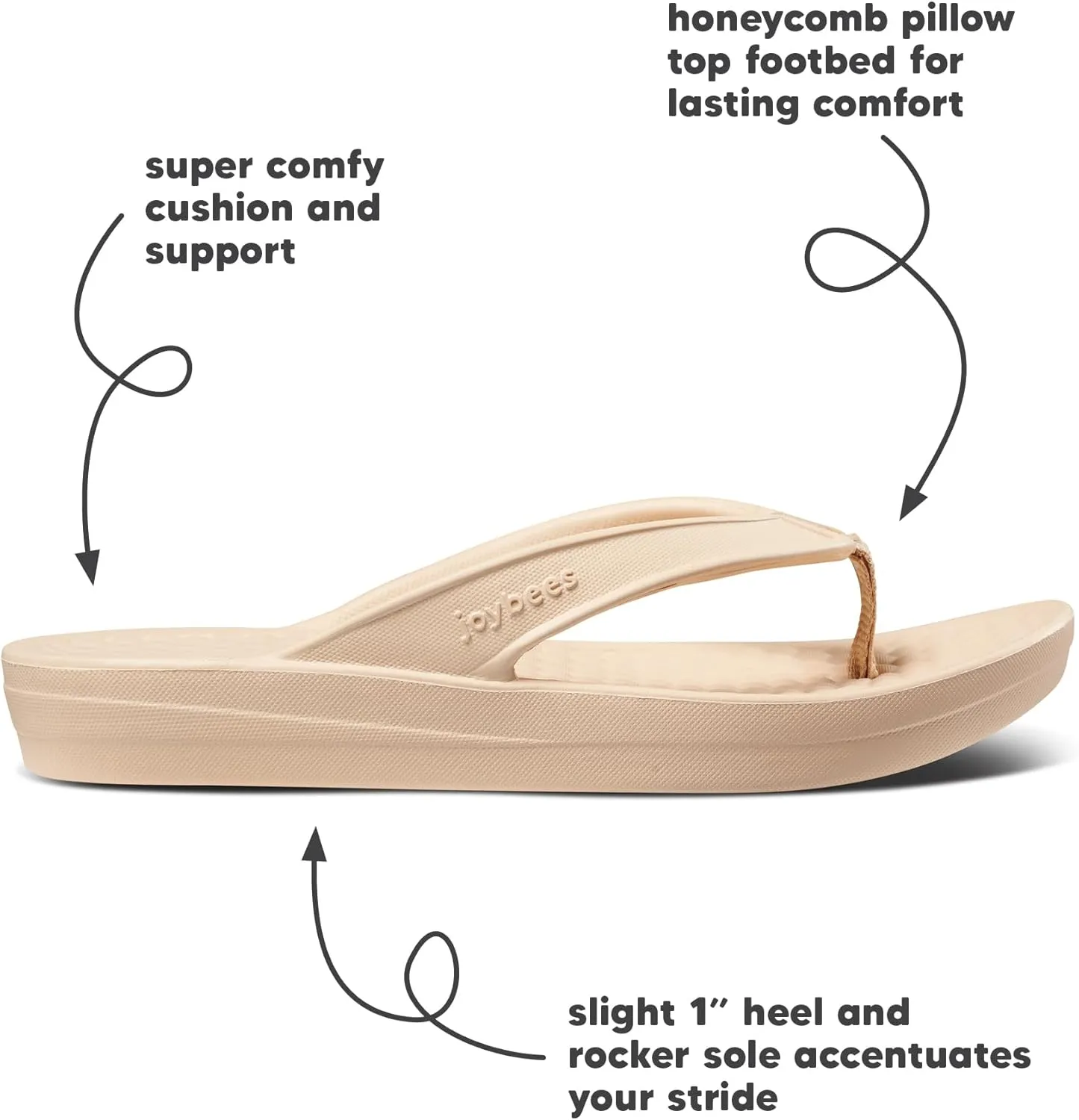 Womens Varsity Flip - Comfort Slip-On Water Friendly - Easy To Clean