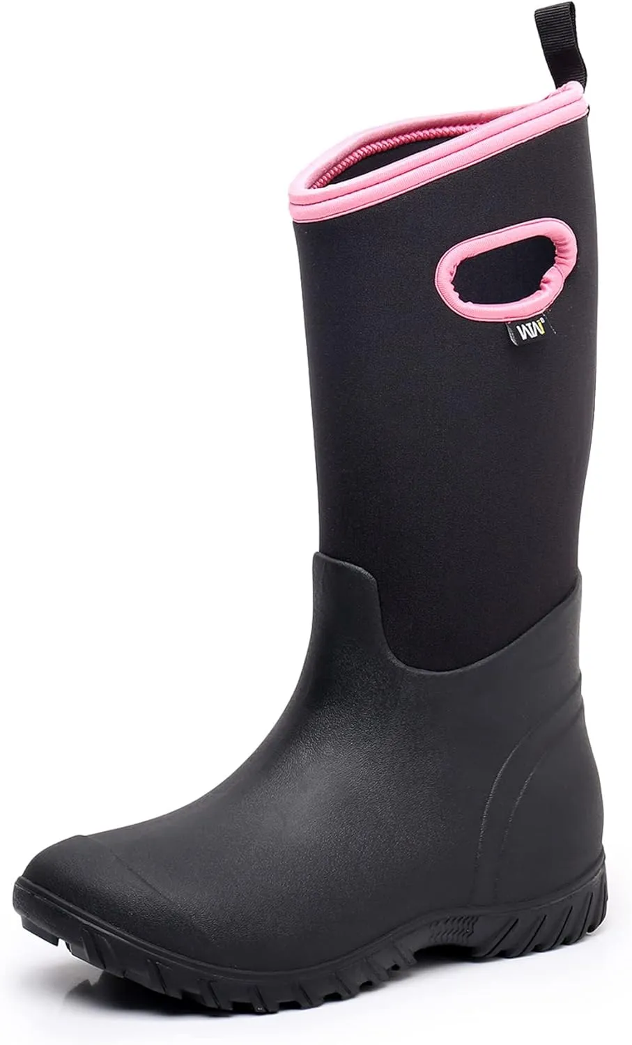 WTW Women's Rubber Rain Boots 100% Waterproof Insulated Neoprene Garden Mud Boots Outdoor Hunting Snow Boots for Women