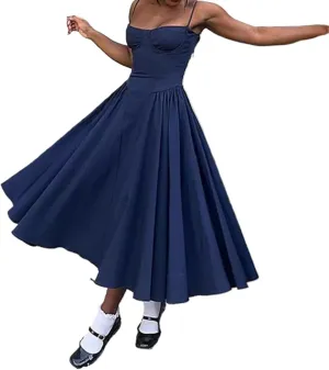 Y2k Dress Dress for Women Slip Dress Corset Dress Maxi Dress Drop Waist Dress Women Casual Dresses Vacation Dress