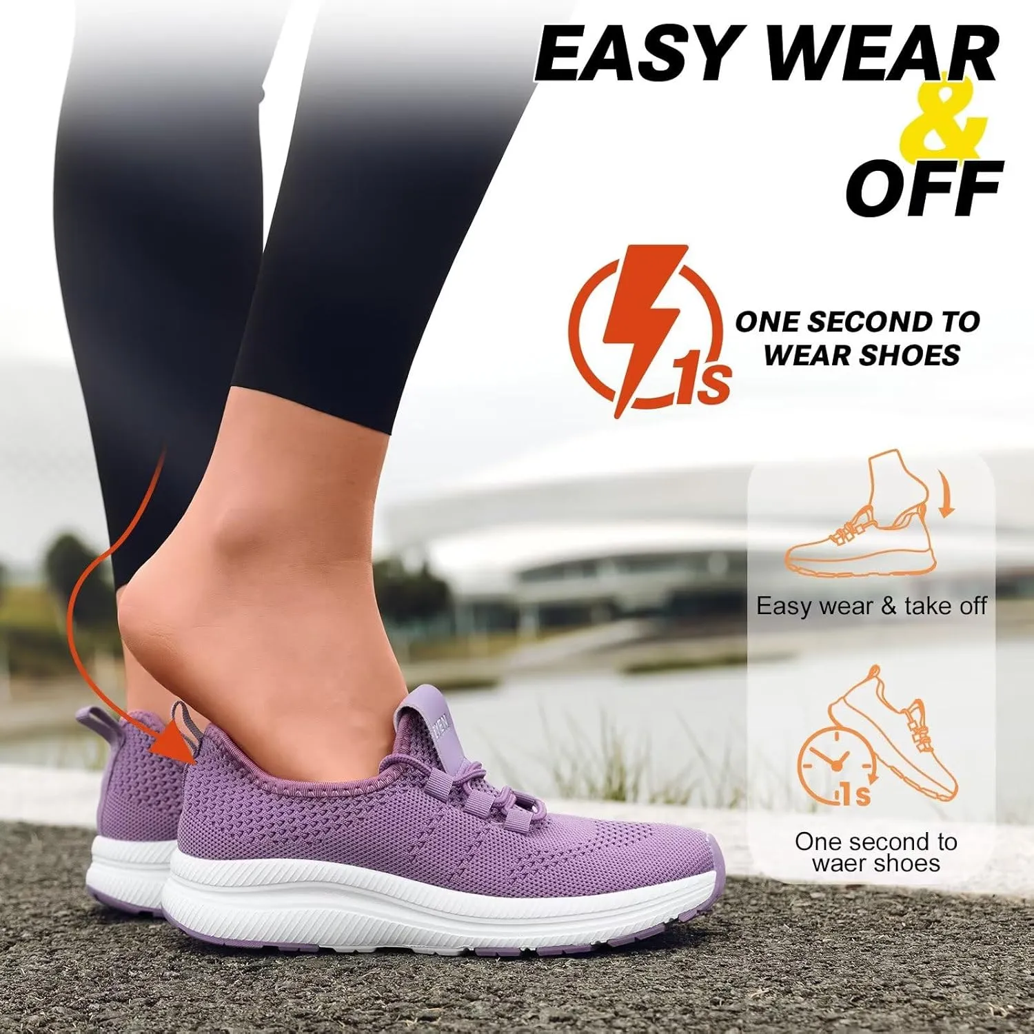 ZYEN Wide Toe Box Shoes Women Non-Slip Ultra Light Running Sneakers Extra Wide Feet Arch Support Walking Shoes Tennis Diabetes Breathable Gym Workouts 6-12